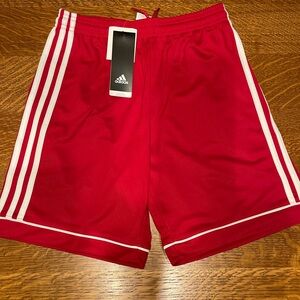 Adidas Squadra 17 Soccer Shorts Red White Youth Large
BK4772 NWT